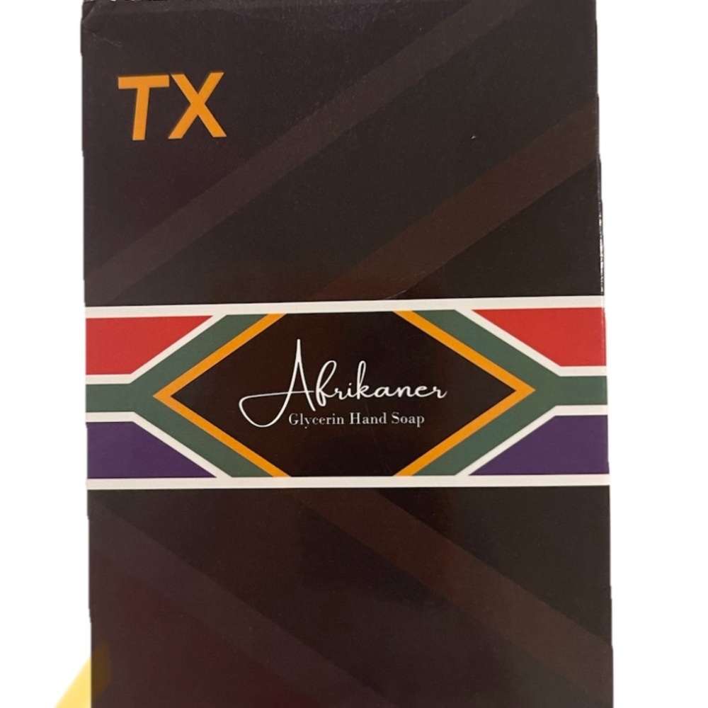 Afrikaner Glycerin Hand Bar Soap 6.35oz Shea Butter Luxury BLACK CHARCOAL SOAP